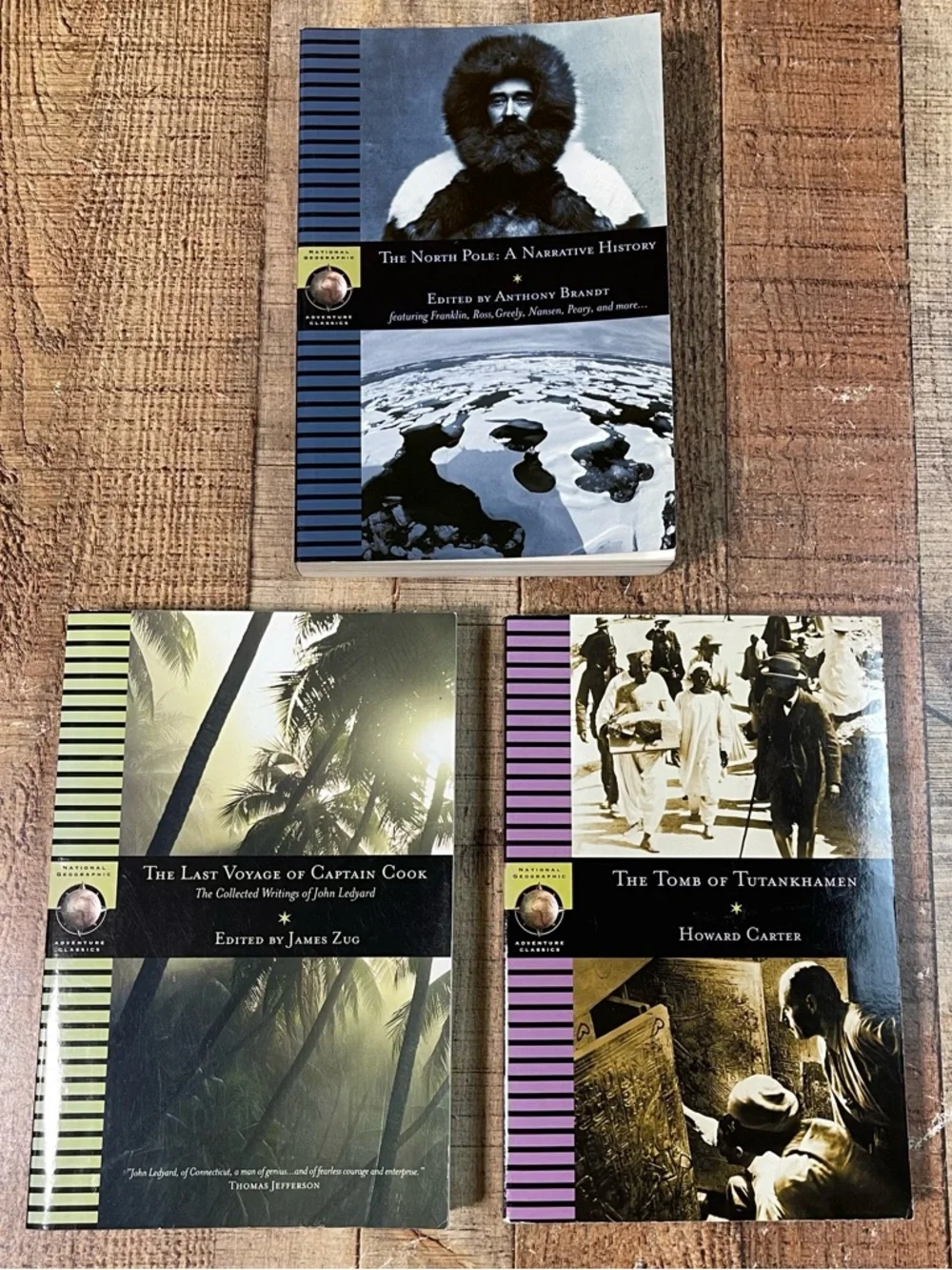 National Geographic Adventure Classics Book Bundle History Biography Memoir